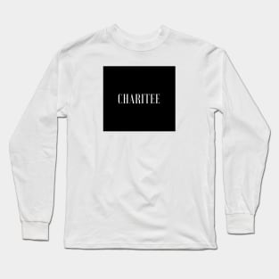 Charitee Black Standard Long Sleeve T-Shirt